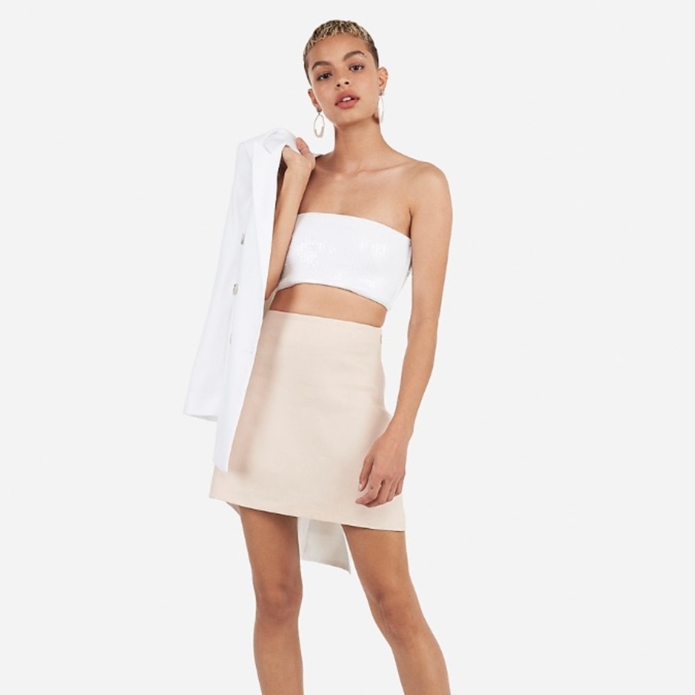 X Karla Sequin Bandeau Tube Top from Express! 🌞